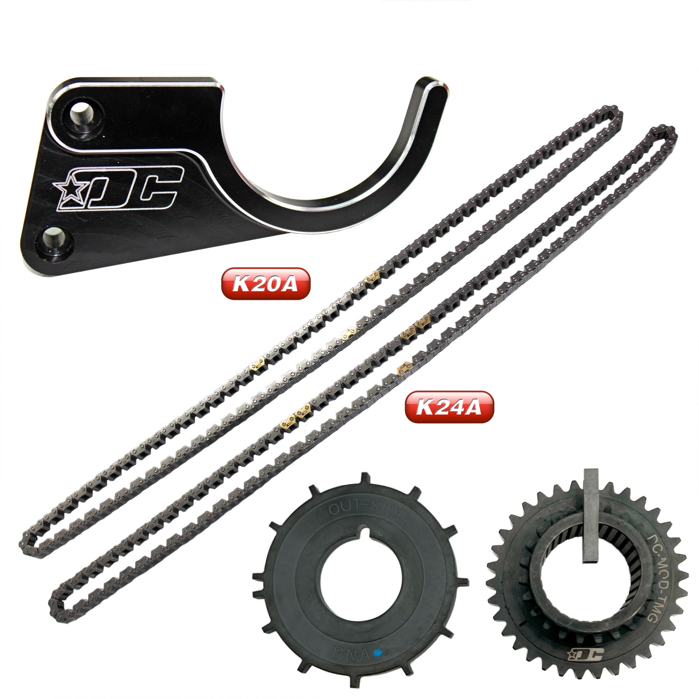 Lower Timing Chain Guide Kit For Honda K20 K24 Engine | Fits RSX Civic Si Acura K-Series