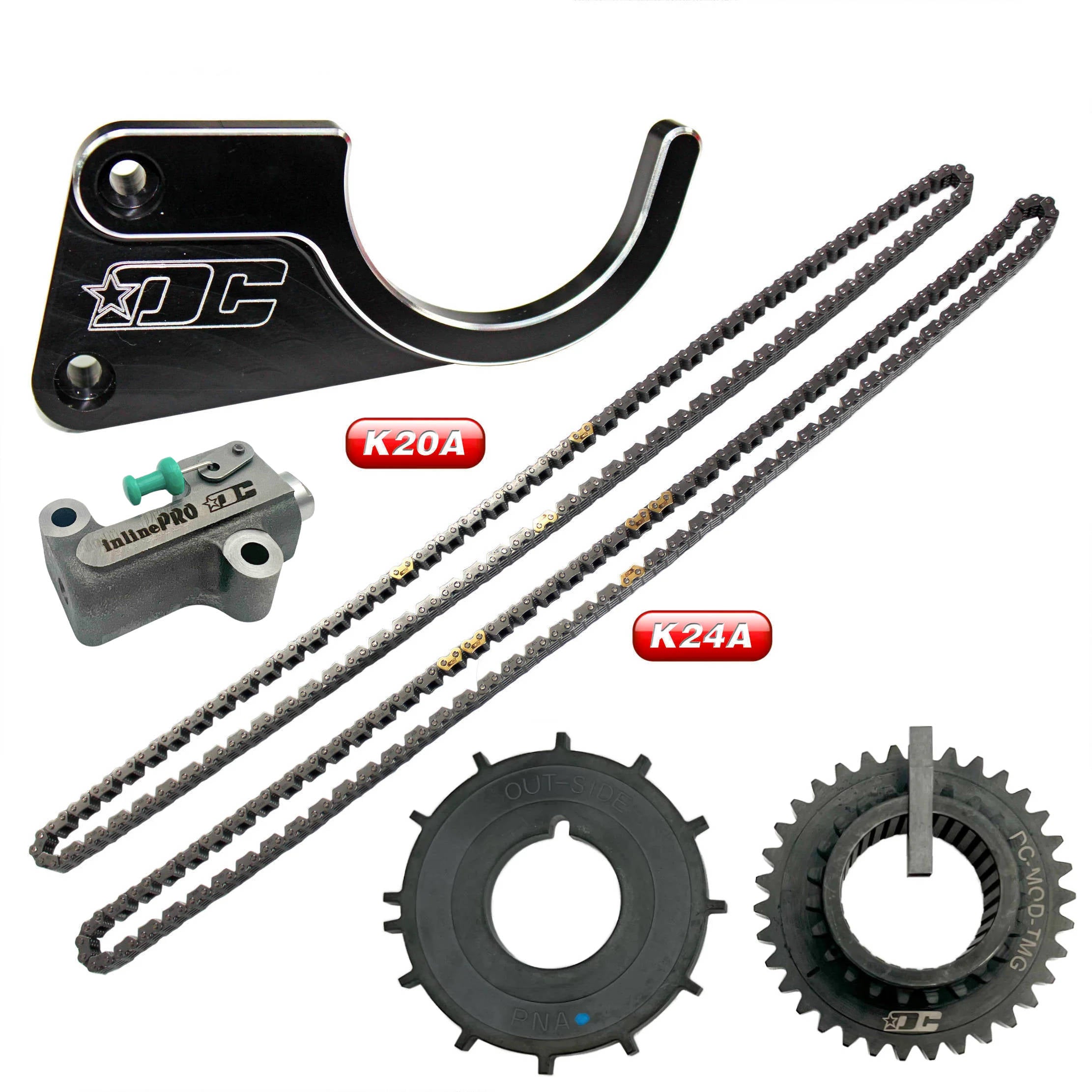 K-Series Special Modified Crank Timing Gear, Chain, Guide