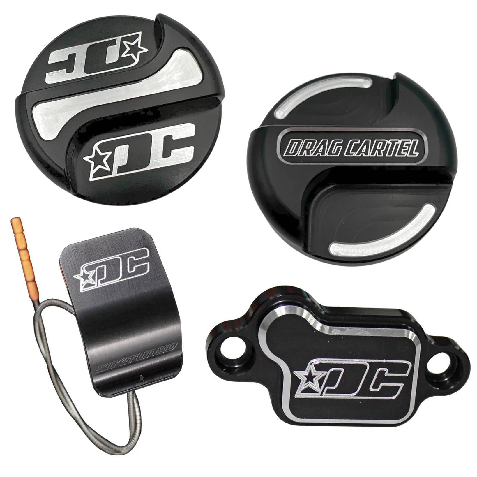 kapital キャピタル　スカルテープ Oil Cap, Dip Stick and VTC Oil Filter Baffle Strainer Special 23