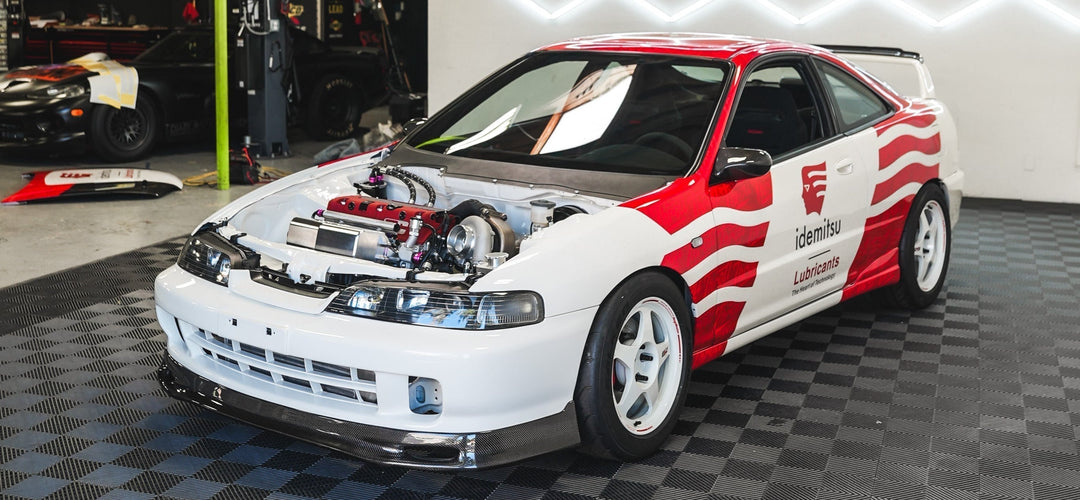 Throtl and Idemitsu AWD K-Swap Integra