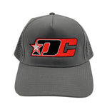 Drag Cartel Retro Snapback Hat - gray