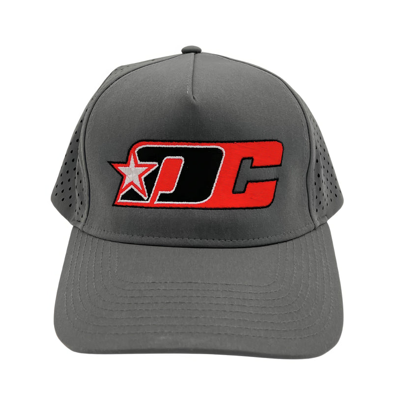 Drag Cartel Retro Snapback Hat - gray