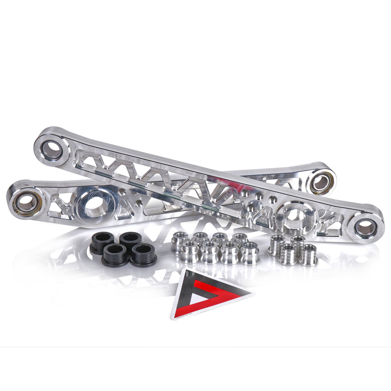 REAR SPHERICAL LOWER CONTROL ARM - 96-00 CIVIC kit with sticker