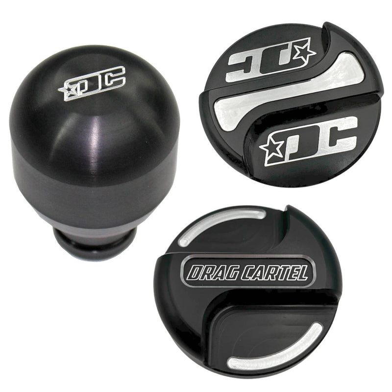 DC R-type Shift Knob and Oil Cap Special