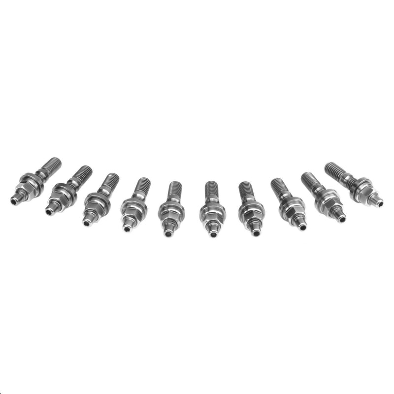thumbnail image 2 of APDTY 14224 Exhaust Manifold Stud Kit - 3/8-16 X 3-1/4 Inch Replacement Studs 2 of 6