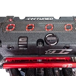 K-Series Coil Pack Carbon Fiber Cover on the valve cover