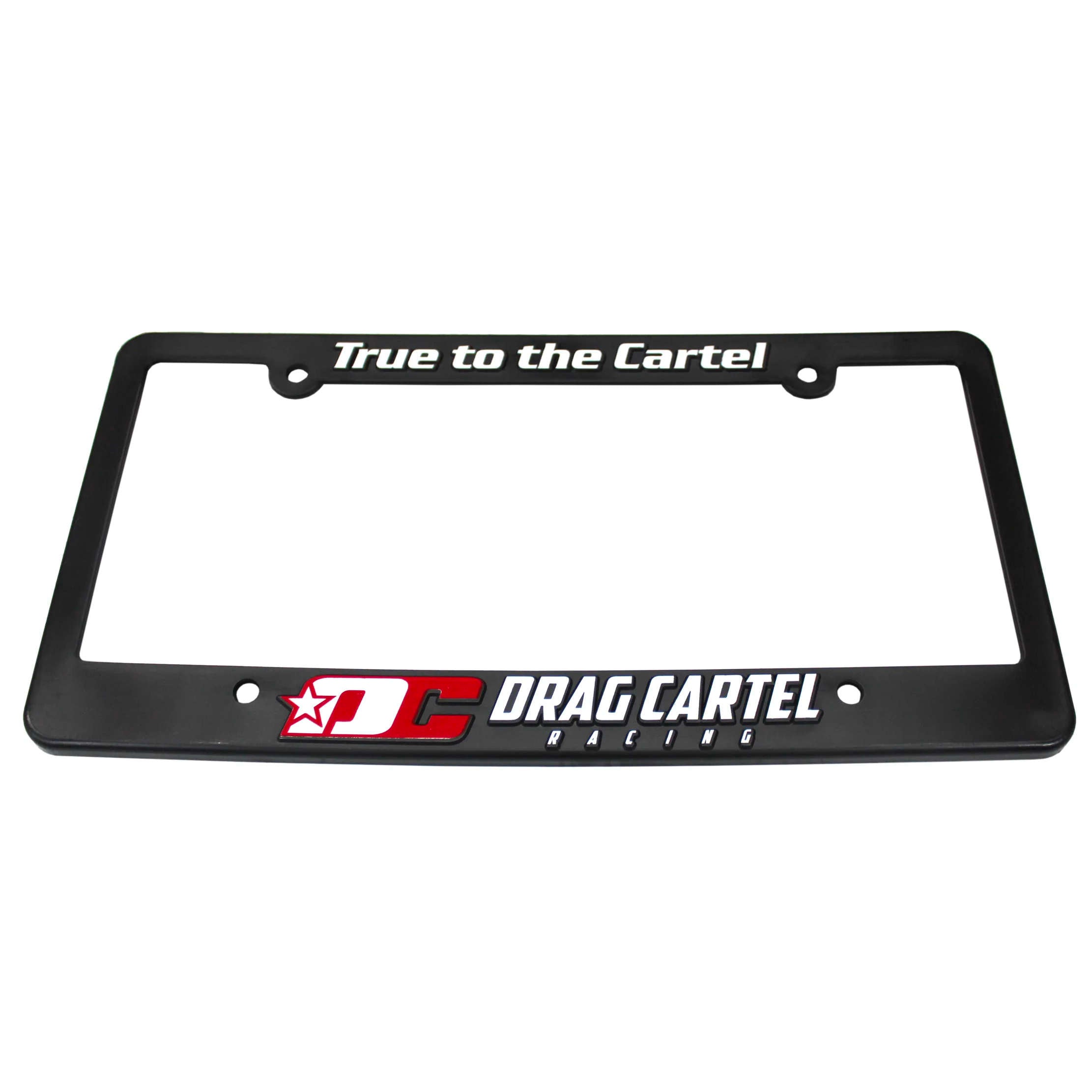 DC LICENSE PLATE FRAME – DRAG CARTEL IND.