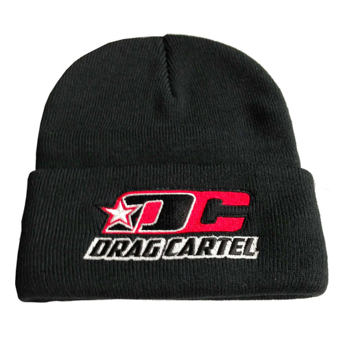 drag cartel BLACK BEANIE hat