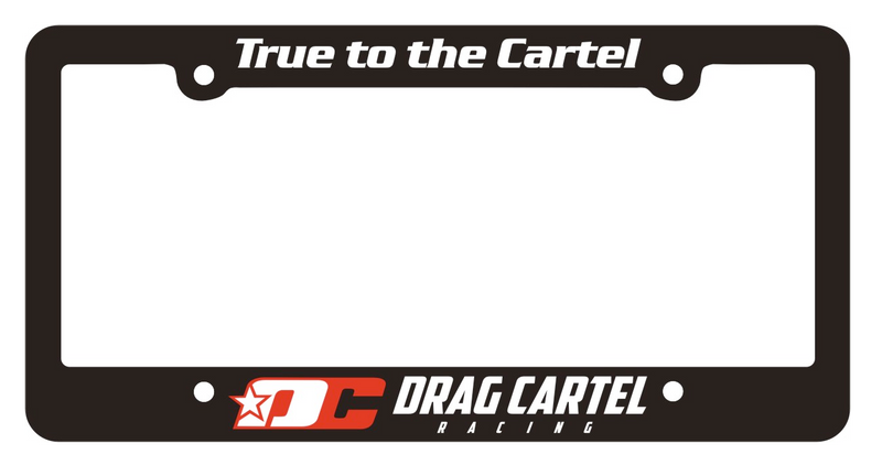 DC LICENSE PLATE FRAME – DRAG CARTEL IND.