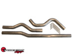 SpeedFactory Racing 3" Stainless Steel Mandrel Bent Cat-Back Exhaust Piping Kit
